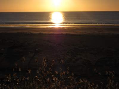 Sunset at Mahia Beach