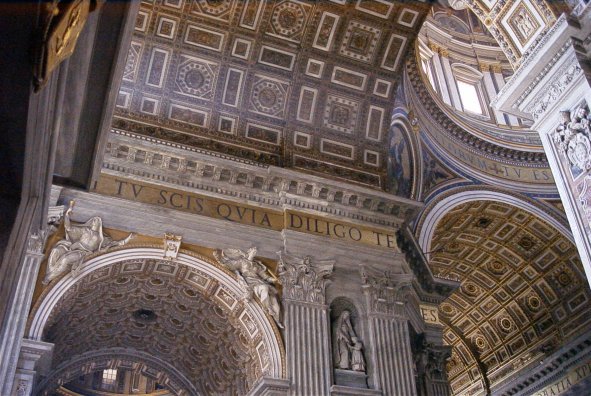 Celing, St Peter's  Basilica